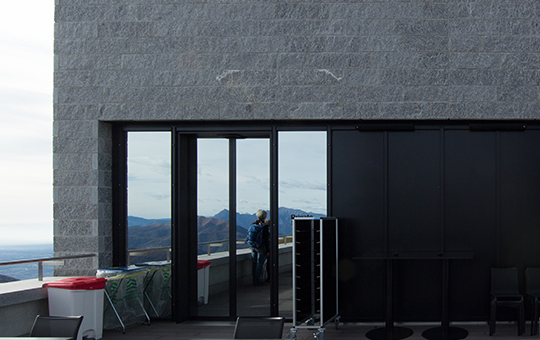 Record THERMCORD3 Thermally Separated Sliding Door in the mountains